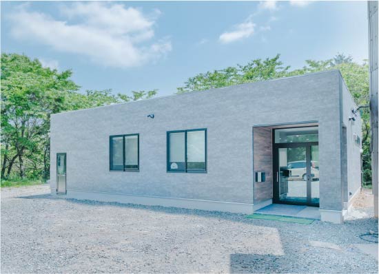 田地子工場　事務所外観